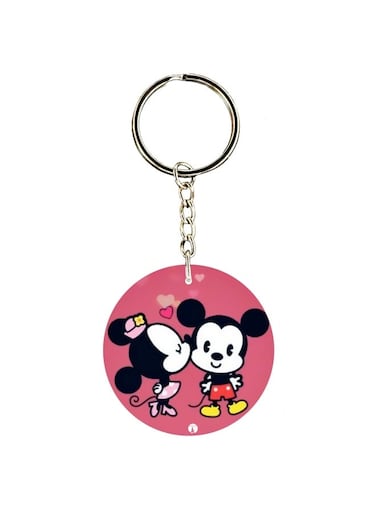 Mickey Mouse Printed Single Sided Keychain