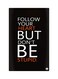 Printed Fridge Magnet Black/Orange/White 8.5x0.4x5.5cm