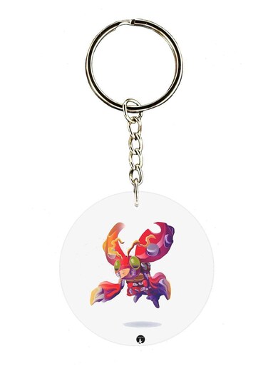 The Anime Digimon Printed Keychain
