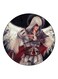 Assassin's Creed Printed Fridge Magnet Black/Red/Black