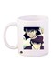 Anime Captain Majid Printed Mug White/Black/Purple