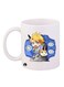 Digimon Printed Mug White/Blue/Yellow 12ounce
