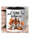 Halloween Gift Themed Ceramic Mug Reusable Coffee Tea &amp; Milk Cup with Fun Prints Perfect Gift for Parents Birthdays &amp; Holidays