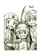 Metal Plate Of The Anime Digimon Poster Black/Grey