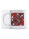 Mug Mandala art for Coffee and Tea White