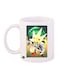 Sonic Printed Mug White/Green/Silver