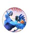 Rio Printed Fridge Magnet Round Multicolour