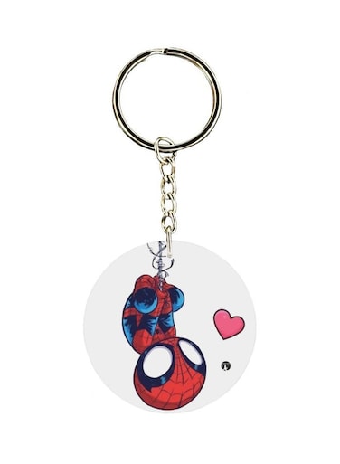 Single Sided Cartoon Themed Keychain