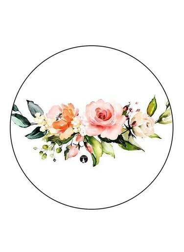 Flowers Printed Fridge Magnet Multicolour