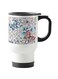 Roses And Butterflies Printed Travel Mug Multicolour 13centimeter