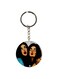 Girl Printed Dual Sided Keychain