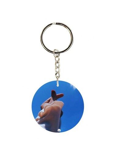 Cartoon Themed Single Sided Keychain