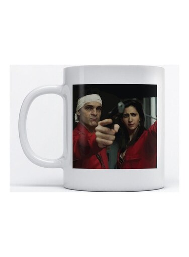 Mug La Casa De Papel Berlin And Nairobi For Coffee And Tea White