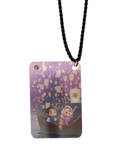 Cartoon Printed Car Mirror Pendant