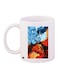 Printed Coffee Mug White/Blue/Red 11ounce
