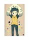 Printed Fridge Magnet Multicolour 8.5cm