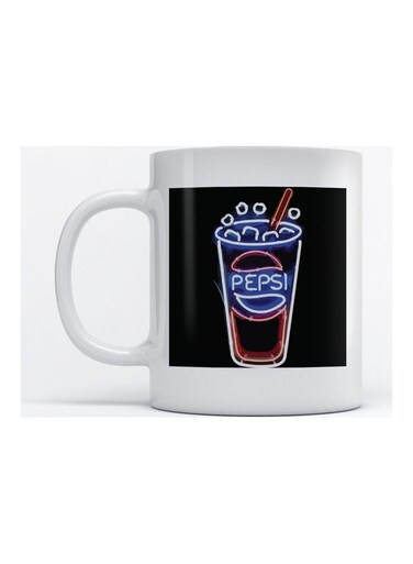 Mug Pepsi by Neon Art for Coffee and Tea White