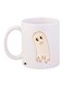 Cartoon Printed Coffee Mug White/Beige/Black 11ounce