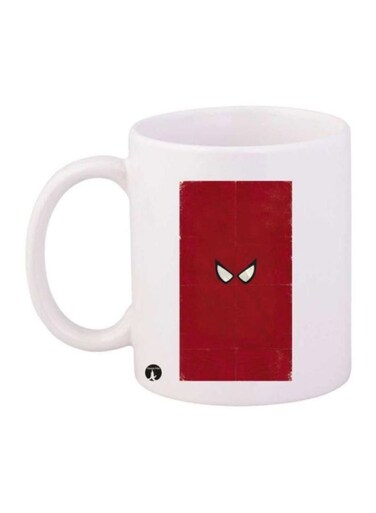 Spiderman Printed Coffee Mug White/Red/Black