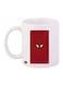 Spiderman Printed Coffee Mug White/Red/Black
