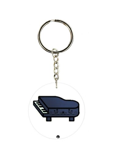 Cartoon Themed Single Sided Keychain