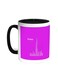 Abstract Drawing - Dubai Towers Printed Coffee Mug Black/White 11ounce