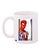 Spider-Man Printed Coffee Mug White/Red/Blue 11ounce