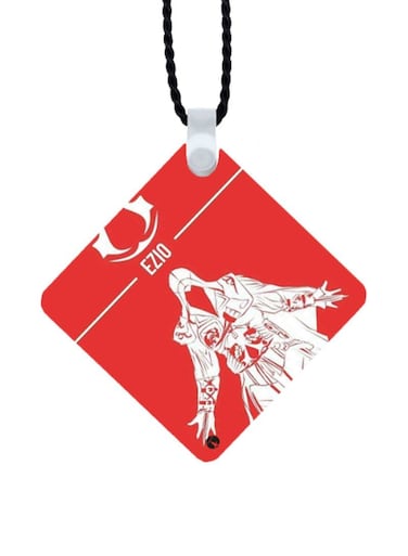 Assassin's Creed Printed Car Mirror Pendant
