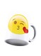 Wink And K**s Emoji Coffee Mug White