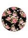 Flowers Printed Fridge Magnet Round Multicolour