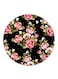 Flowers Printed Fridge Magnet Round Multicolour