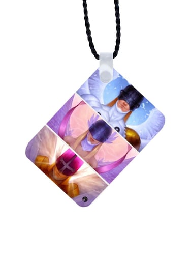 Digimon Printed Car Mirror Pendant
