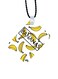 Bananas Printed Car Mirror Pendant