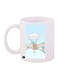 We Bare Bears Printed Mug White/Blue/Brown