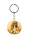 Rockstar Cat Printed Keychain