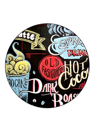 English Phrases Printed Fridge Magnet Multicolour