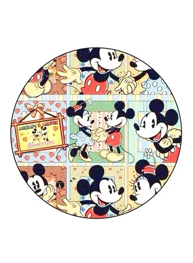 Disney Character Printed Fridge Magnet Multicolour