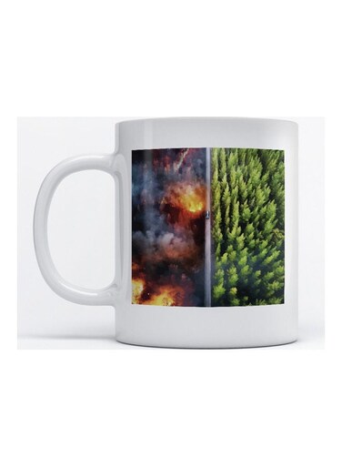 Mug Forest for Coffee and Tea White