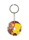 Double Side Cartoon Printed Keychain