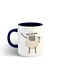 Eid Al-Adha Sheep Printed Mug White/Navy