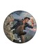 Video Game Uncharted Printed Fridge Magnet Grey/Green/Brown