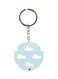 Clouds Printed Keychain