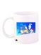 Sonic Video Game Printed Coffee Mug White/Blue/Yellow
