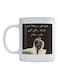 Talal Maddah Printed Mug Black/Beige/White 350ml
