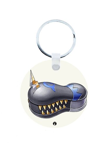 Digimon Anime Wooden Keychain