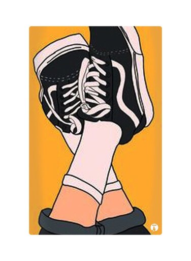 Printed Fridge Magnet Multicolour 8.5x0.4x5.5cm