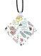 Random Stuff Printed Car Mirror Pendant
