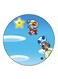 Video Game Super Mario Printed Fridge Magnet Multicolour