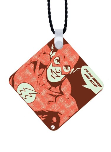 Flash Printed Car Mirror Pendant