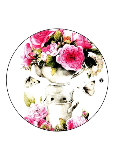 Flowers Printed Fridge Magnet Multicolour